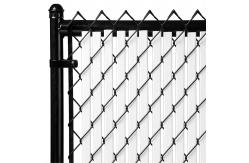 China 2M Waterproof Iron Metal Wire Mesh Fence Woven Chain Link Fence supplier