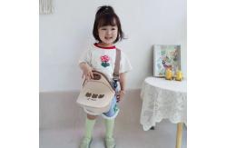 China Cartoon Stroller Pattern Medium Shoulder Mommy Maternity Bag Waterproof Mother Bag supplier