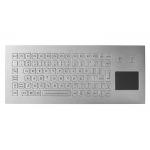 Washable Kiosk Industrial Keyboard With Touchpad Integrated 83 Keys IP67 5V DC for sale