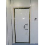 Copper Inlay Shielding Radiation Protection Doors Brass Frame Swing For Mri Room for sale