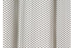 China Decoration Mesh Drapery Fabric Acid Pickling / Anodic Oxidation / Baking Finish supplier