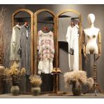 Retail Store Clothing Display Furniture Wooden Cloth Hanger Stand Various Style for sale