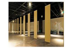 China Sliding Fireproof Acoustic Partition Wall Full Height Aluminum Active Laminate Surface supplier
