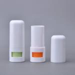 Customized Round Plastic Deodorant Tube for 8.5g Deodorant with Personalized Color Logo for sale