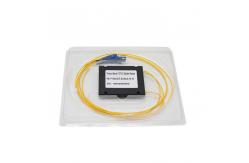 China 1x2 PLC Fiber Splitter Splice Pigtailed ABS Module  2.0mm SC UPC  Singlemode supplier