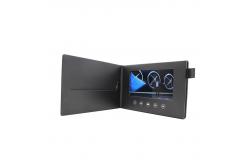China OEM PU Invitation Video Card ROHS CE FCC Certificate for Advertising supplier
