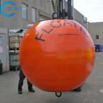0.9 To 3.0m Polyethylene Buoy Manufacturer Floating Security Barrier At Sea for sale