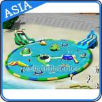 Inflatable Amusement Park , Giant Inflatable Water Park , Swimming Pool Park Equipment