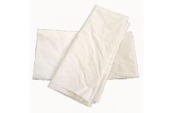 China No Stain Recycled White Bed Sheet Industrial Cotton Rags supplier