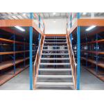 Double Storey Warehouse Pallet Rack Mezzanine , Cargo Stock Heavy Duty Shelving for sale