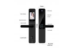 China Anti Theft Camera Door Lock CE RoHS App Controlled Door Lock supplier