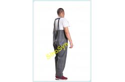 China FQY19106 Black Rubber Safty Chest/ Waist Protective Working Fishery Men Pants supplier