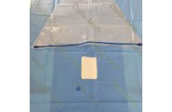 China Absorbent Prevention Fabric Gynecological Drape Pack With Perineal Vaginal Aperture supplier