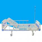 High Performance Manual Hospital Bed Practical Steel Powder Coated Bed Frame for sale