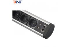 China 240VAC EU Power Desktop Clamp Socket For Office Room supplier