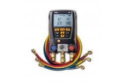 China Electronic Refrigerant Temperature Tester Digital Manifold Kit With Bluetooth Support supplier