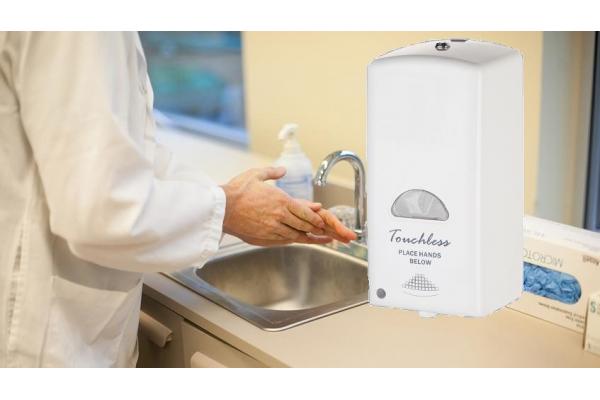 Triple Mounted Automatic Touchless Kitchen Soap Dispenser 1000ml Capacity