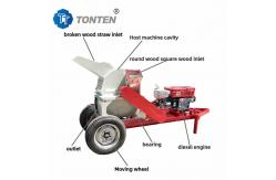 China Bamboo Waste Wooden Crusher Machine Straw Dry And Wet 3kw supplier