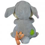 Stuffed Animated Plush Christmas Toys Rabbit Style Big Teeth 30CM Height