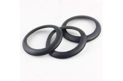 China Round Flat Custom Silicone Parts O Ring Seal With Good Electrical Insulation Properties supplier