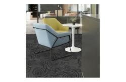 China Moon Style Carpet PVC Commercial Modular Carpet Printing Design supplier