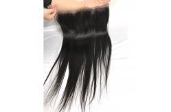 China 100% Raw 10A Virgin Peruvian Remy Human Hair Weave 100g / Piece Natural Black supplier