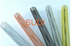 China Metal Strong Tension Strength 7.9mm Notebook Coil Binding supplier