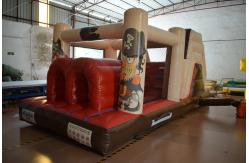 China Custom Simple Inflatable Obstacle Courses For Children Under 8 Years supplier