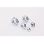 Carbon Steel DIN 934 Lock Hex Nut Hot Forging Process for sale