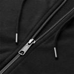 Full Face Zip Mens Oversized Pullover Hoodie Breathable Autumn Season Suitable