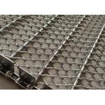 Food Grade Ss304 Ss316 Eye Link Conveyor Belt 0.3-3.6m Width for sale