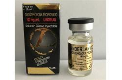 China test Undeconoate 250mg Glass Vial Labels With Gold Stamped Logo supplier