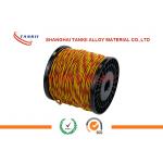 Type K Thermocouple Extension Wire 24 Awg Red And Yellow Wire For Cable for sale