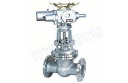 China Manual / Electric Flanged Gate Valve 0.25-6.4Mpa for Hydropower Equipment supplier