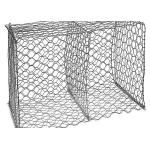 Galvanized Stone Basket Gabion Wire Mesh Gabion Fence System