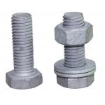 High Tensile B7 Heavy Hex Bolts And Nuts Manufacturing Hot Dip Galvanized Hex Full Thread Bolt With Nut And Washer for sale