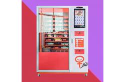 China Mobile Light Meal Fast Food Vending Machine Convenient With Customized Sticker supplier