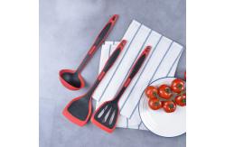China Safe Private Label Silicone Kitchen Accessories Non Stick Customize Spaghetti Tong supplier