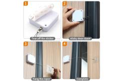 China Anti Oxidation Retractable Punch Free Automatic Door Closer supplier