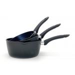 Food Grade Marble Coating 18cm Commercial Aluminum Cookware for sale