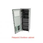IP65 Eltek 36KW Street Outdoor Telecom Cabinets 48Vdc 700A for sale