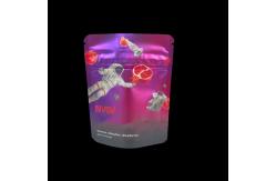 China 3.5 Gram Plastic Pouches Packaging Custom Label Printed CBD Cookies Resealable k supplier