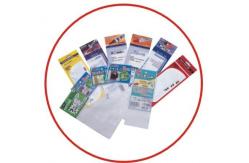 China Recyclable Self Adhesive Transparent Plastic Sticker Bag With Header supplier