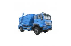 China CNHTC SINOTRUK HOWO 4X2 6-10cbm Swing Arm Truck For Waste Collection supplier