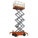 Lifting Height 7m Mobile Scissor Lift Hydraulic Mobile Man Lift for sale