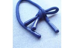 China Custom Logo 100% Polyester 5mm Braided Drawstring Cord supplier