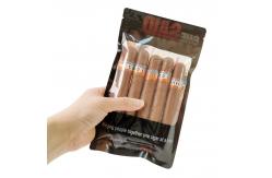 China Resealable Custom Plastic Cigar Humidity Ziplock Bags With Display Box supplier