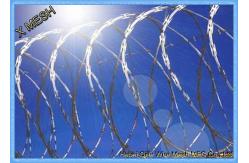China Hot Dipped Galvanized BTO22 Razor Wire Builds Better Security Barrier Fencing supplier