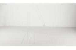 China Customized Acrylic Containers  36*27*23cm Custom Package supplier