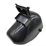 Widening Design Flame Resistant Function Protection Welding Mask With Glass Lens Automatic Darkening Welding Protection for sale